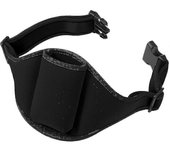Micrófono Cinturón Micrófono Bolsa portadora Fitness Micrófono Bolsa Instructor de entrenamiento Micrófono Bolsa Negro 60X14cm