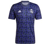 Adidas Camiseta Pre-Partido del Real Madrid 2023-2024 (Shadow Navy) Marina de guerra Large 42-44 inch Chest
