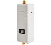 Sistema eléctrico instantáneo de agua caliente Calentador de ducha sin tanque bajo el grifo del fregadero Nuevo calentador de invierno Blanco