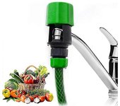 Adaptador de grifo de manguera de jardín de conexión rápida - Conector universal del mezclador de agua