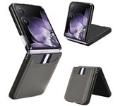 Funda de teléfono con textura de litchi para Xiaomi Mix Flip Gris