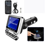 Bluetooth en el coche Transmisor inalámbrico Fm Adaptador de radio Mp3 Cargador USB