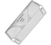 Herramienta de marcado de arco angular Arco lineal ajustable multipropósito de 90 grados Trazador de doble propósito Metal L