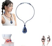 Masaje de cuello de alivio linfático Ems, Masaje de cuello de alivio linfático portátil ems, Masaje de cuello de pulso eléctrico para aliviar el do...