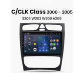 Unbreaded Carplay Android Auto Car Radio para Mercedes Benz Clase C CLK Clase W203 W209 S203 A209 autoradio