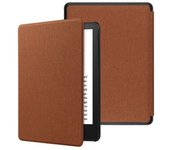 Para Kindle Paperwhite 6 12th 2024 Funda de cuero PU delgada y duradera Auto Wake/Sleep marrón