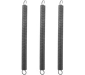 3Pcs Resorte de escalera de ático de reemplazo Resorte de escalera Resorte de acero Pieza de resorte de escalera de ático de servicio pesado Como s...