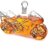 Moto Motorcycle Gift Decanter For Wine & Whiskey 750ml By The Wine Savant, Whisky Gifts, Motorcycle Gifts, Sport Bike Gifts, Hell Ghost Harley-d