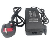 Adaptador de corriente de scooter eléctrico para cargador de scooter KQi 2 / KQi 3 cargador de batería de litio 53.5V 2A Reino Unido Negro