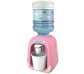 Unbrand Encantador dispensador de agua en miniatura juego de escritorio juego de juego niños niñas regalo de cumpleaños Rosa
