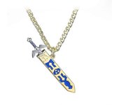 Legend Of Zelda Sword Anime Collar Joyería Colgante Cosplay Accesorios Regalo de Navidad
