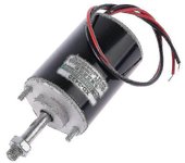 12/24v 30w Imán permanente Motor eléctrico de CC de alta velocidad Cw / ccw para generador de bricolaje