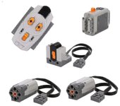 5pcs Funciones de potencia M Batería del motor Ir Receptor remoto conjunto Robot Technic Parts Nuevo F1201