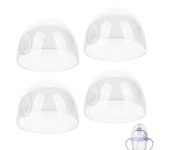 Xqday Tapa de repuesto de la tapa del biberón de 4 piezas para botellas naturales Philips Avent de 4 oz y