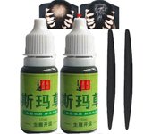 Pure Usma Grass Juice Hair Growth Liquid, Eyebrows Growth And Good Luck, eyebrow Hair Growth Serum Magic Little Black Stick 2 Pcs