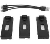 3pcs Drone batería de litio 1800mah 3.7v recargable Quadcopter Drone batería para E88 E88pro E100 E99 K3 K6 E89 P1 P4 P5