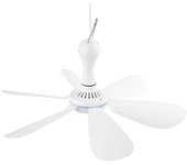 Ventilador de techo de 16.5 '' 6 aspas Ventiladores colgantes silenciosos 5W Brezze Tienda de campaña Cooler