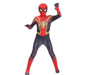 Disfraz de Spiderman de alta calidad Disfraz Adulto Y Niño Disfraz de Halloween Rojo Negro Spandex 3D Ropa de Cosplay 016 110
