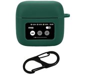 Para funda de auriculares Bluetooth JBL Tour Pro 3 Funda de silicona suave con hebilla anti-pérdida Multicolor Style H