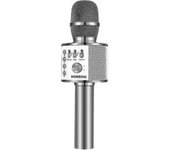2025Wireless Bluetooth Karaoke Microphone 3-in-1 Portable Handheld Mic Speaker Compatible With All Smartphones Gifts Compatible With Girls Kids Adu