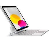 Para Ipad de 10.ª generación (10,9 pulgadas, 2022): cubierta inalámbrica delgada con teclado y trackpad multitáctil, funda magnética con teclado re...