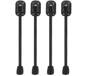 4pcs Patas de mesa plegables Pata de mesa de café Pata de mesa plegable Pata de escritorio de alta resistencia