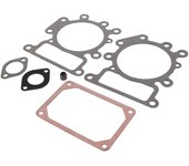 Juego de juntas de válvulas de motor Intek 794152 de 18,5 HP para 690190 B&S negro plateado