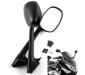 unbrand Para Yamaha TMAX 500 Motocicleta Espejo retrovisor Scooters Espejos TMAX 500 2001-2011 2006 2007 2008 2009 2010 TMAX500 Accesorios CN