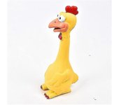 Juguetes de caballo, pollo de goma Squeaky Play Fetch, Reducir la ansiedad por separación, caballo Jugar pelota de fútbol pelota.for Medium Or Larg...