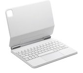 Para iPad Pro 13 (2024) Teclado Bluetooth Teclado táctil magnético con funda para tableta - Blanco Multicolor White
