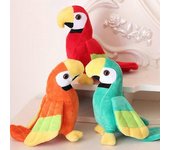 Nuevo llegar 20cm lindo guacamayo de río loro de peluche juguete muñeca de peluche pájaro bebé niños niños regalo de cumpleaños decoración del hoga...