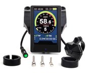 P850C Pantalla colorida para BBS01 BBS02 BBSHD Controlador de motor de bicicleta eléctrica fL