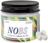 Pastas de dientes masticables Tabletas de 62/186 unidades Cuidado bucal natural sin flúor Pastas de pasta de dientes sólidas Solución innovadora de...