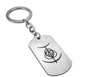 Elden Ring Llavero Colgante de Acero Inoxidable Llavero Regalos B