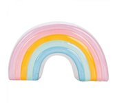 Rainbow Design Alcancía de cerámica Caja de dinero Banco de dinero Caja de almacenamiento de ahorro de dinero Alcancía para niños Casa de bodas Dec...