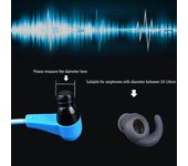 3Pares de funda de auriculares de silicona universal con gancho para la oreja para auriculares JBL REFLECT Negro
