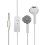 Auriculares ehs61 con cable con micrófono para Samsung S5830 S7562 para auriculares Xiaomi para auriculares de teléfonos inteligentes Blanco