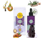 70 ml Buds and Blooms Aceite Espesante para el Cabello, Aceite Natural para el Crecimiento del Cabello, Suero para el Crecimiento del Cabello, Anti...