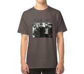 RockShark Camiseta de The Band Band negro L
