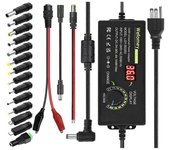 3-36V 4A 144W Fuente de alimentación universal 3V 5V 6V 9V 12V 15V 18V 20V 24V 30V 36V Conmutación variable ajustable AC/DC EU Plug Negro