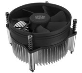 I50 CPU Cooler 92mm Ventilador de enfriamiento de bajo ruido con disipador de calor para zócalo LGA 1150 1151 1155 1156 CPU Rad plata negra