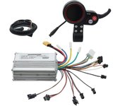 Kit de tablero de control de scooter eléctrico 48V 20A con scooter de pantalla TF-100 para scooter eléctrico silverblack