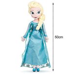 40/50cm Muñeca de peluche congelada Princesa Anna Elsa Muñecas Peluche Para Niños Regalo de Cumpleaños-e PHE124 Aisha 50CM