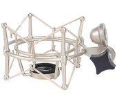 Tlm103 Micrófono Montaje de choque Montaje ajustable Soporte de micrófono de grabación Soporte de metal Pod Micrófono Sta (xiatian)