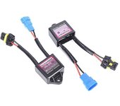 2pcs Canbus HID Dispositivo Decodificador de Cancelador de Advertencia de Xenón Cancelador de Advertencia Hid Condensador de Cancelación de Adverte...
