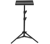Soporte para proyector Soporte para computadora portátil Trípode de proyector de piso de mesa ajustable Soporte para proyector Negro 120.00X37.00X3...