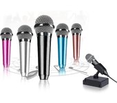 Morakot Mini micrófono,Micrófono pequeño,Mini micrófono de karaoke para teléfono móvil, computadora portátil, computadora portátil, Apple iPhone, S...