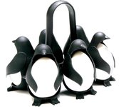 Estante para huevos 3 en 1 para cocinar, almacenar y servir, caldera de huevos en forma de pingüino para huevos duros o blandos