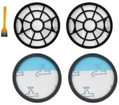 4 piezas para Rowenta Swift Power Cyclonic Ro2910 Ro2913 Hepa Filter Part