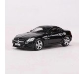 LF 1/64 Mercedes SLC Puerta Abrir La Simulación De Todas Las Puertas Modelo De Diecast Coche Para Coleccionar Juguetes Coches De Juguete negro